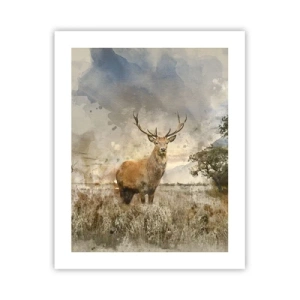 Plagát - Dôstojnosť - sila - majestátnosť - 40x50 cm