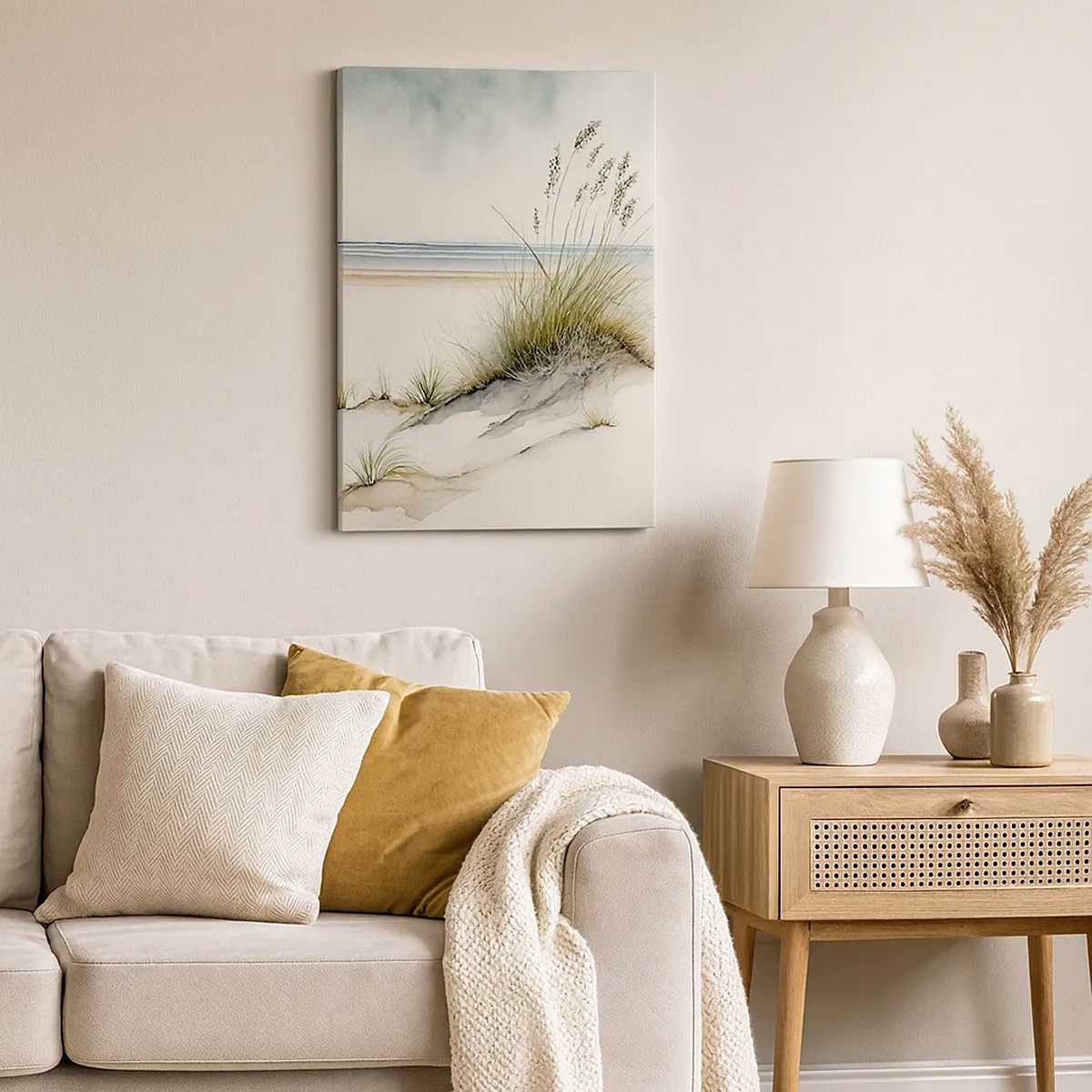 Obraz na plátne - Stvorená vetrom - 50x70 cm