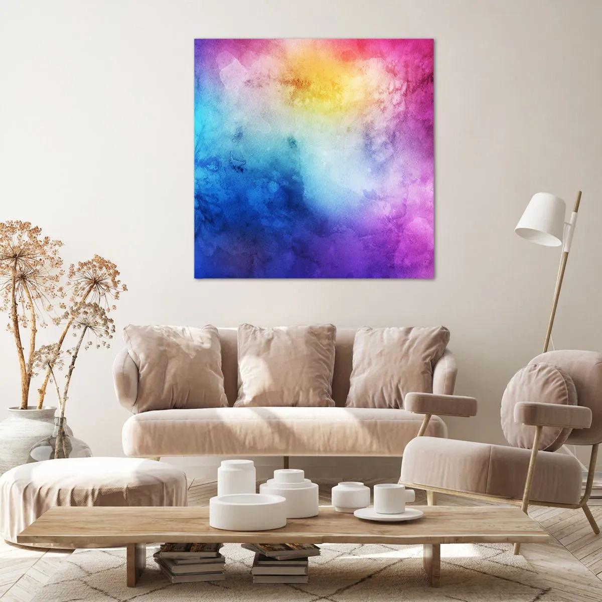 Obraz na plátne - Takmer v siedmom nebi - 60x60 cm