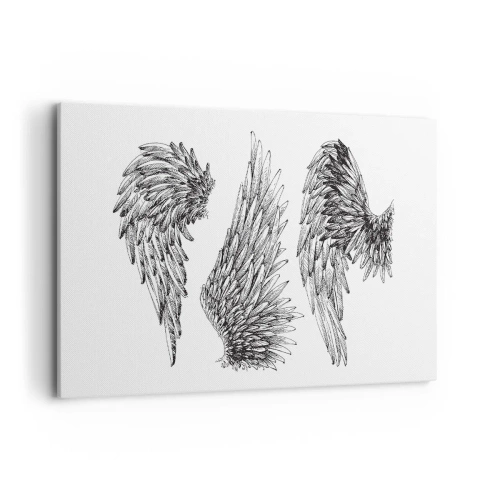 Obraz na plátne - Aj ty sa môžeš stať anjelom - 120x80 cm