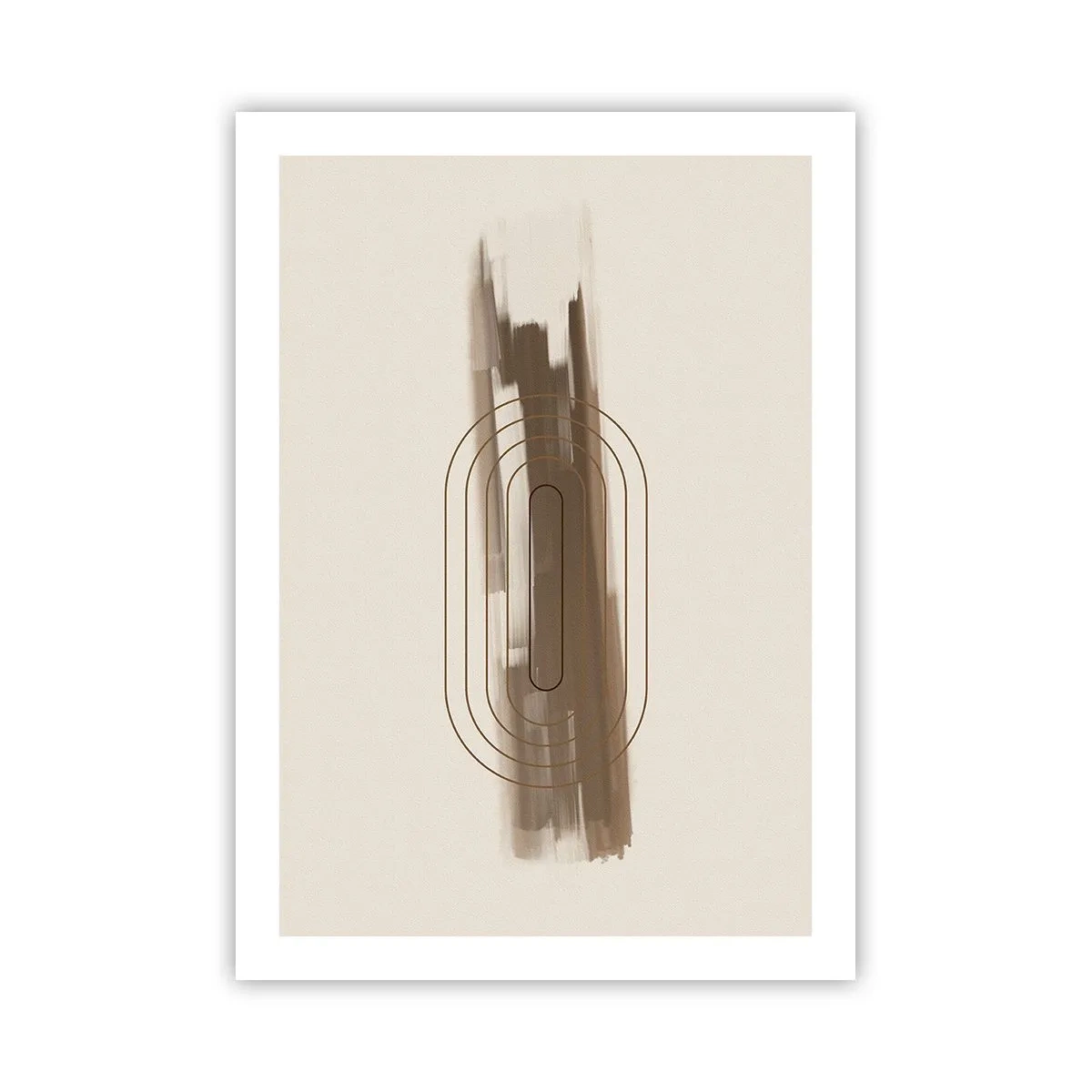 Plagát - Závan šedej - 50x70 cm
