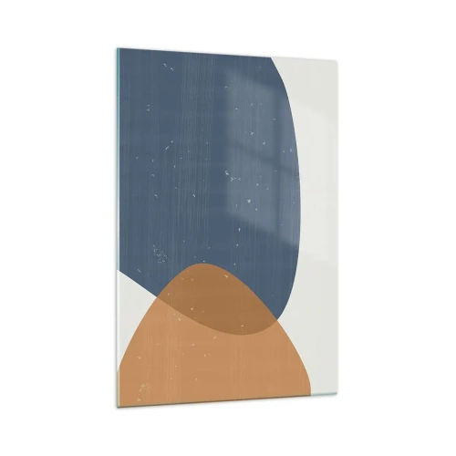 Obraz na skle - Ovály a vplyvy - 70x100 cm