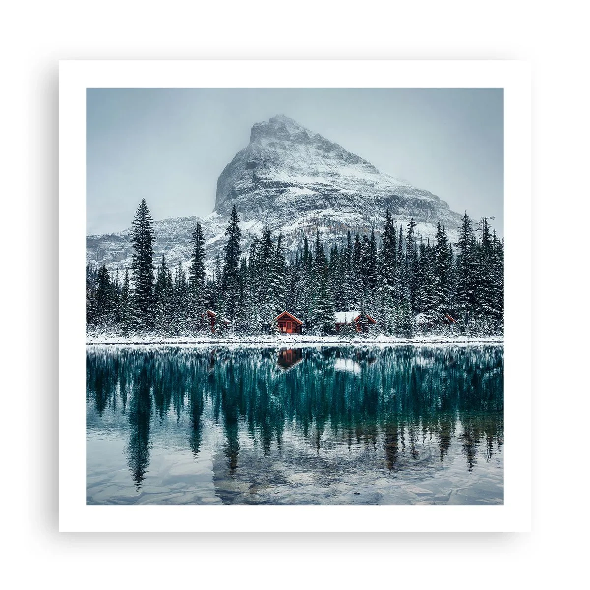 Plagát - Kanadské útočisko - 60x60 cm