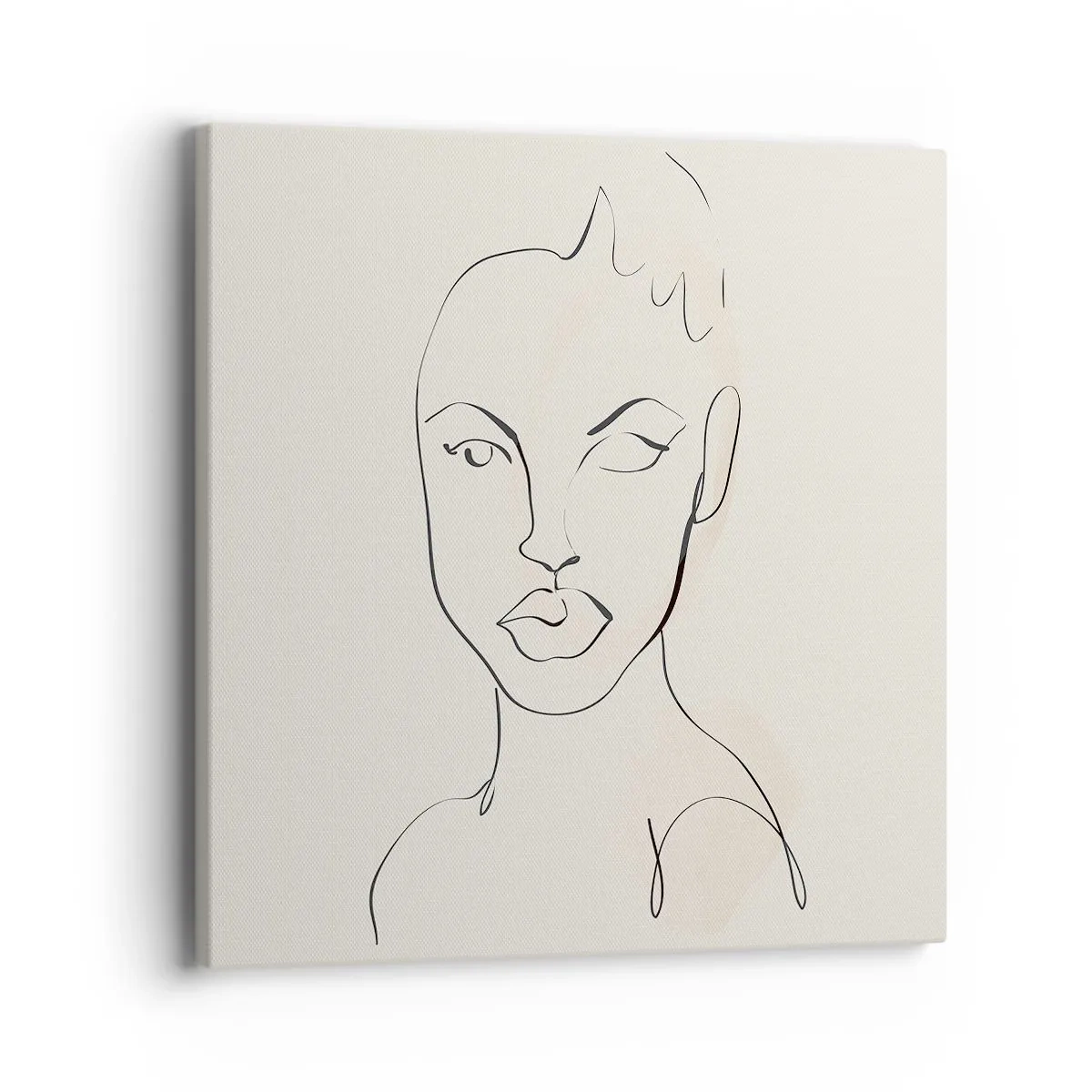 Obraz na plátne - Obrys zmyselnosti - 40x40 cm