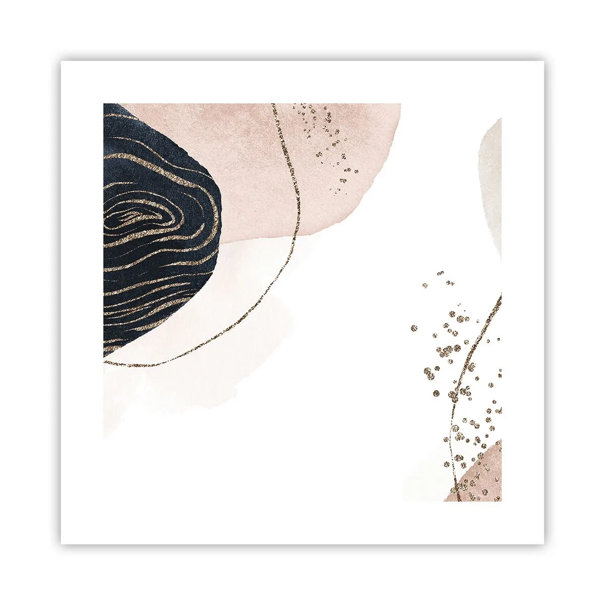 Plagát - Všetko plynie - 40x40 cm