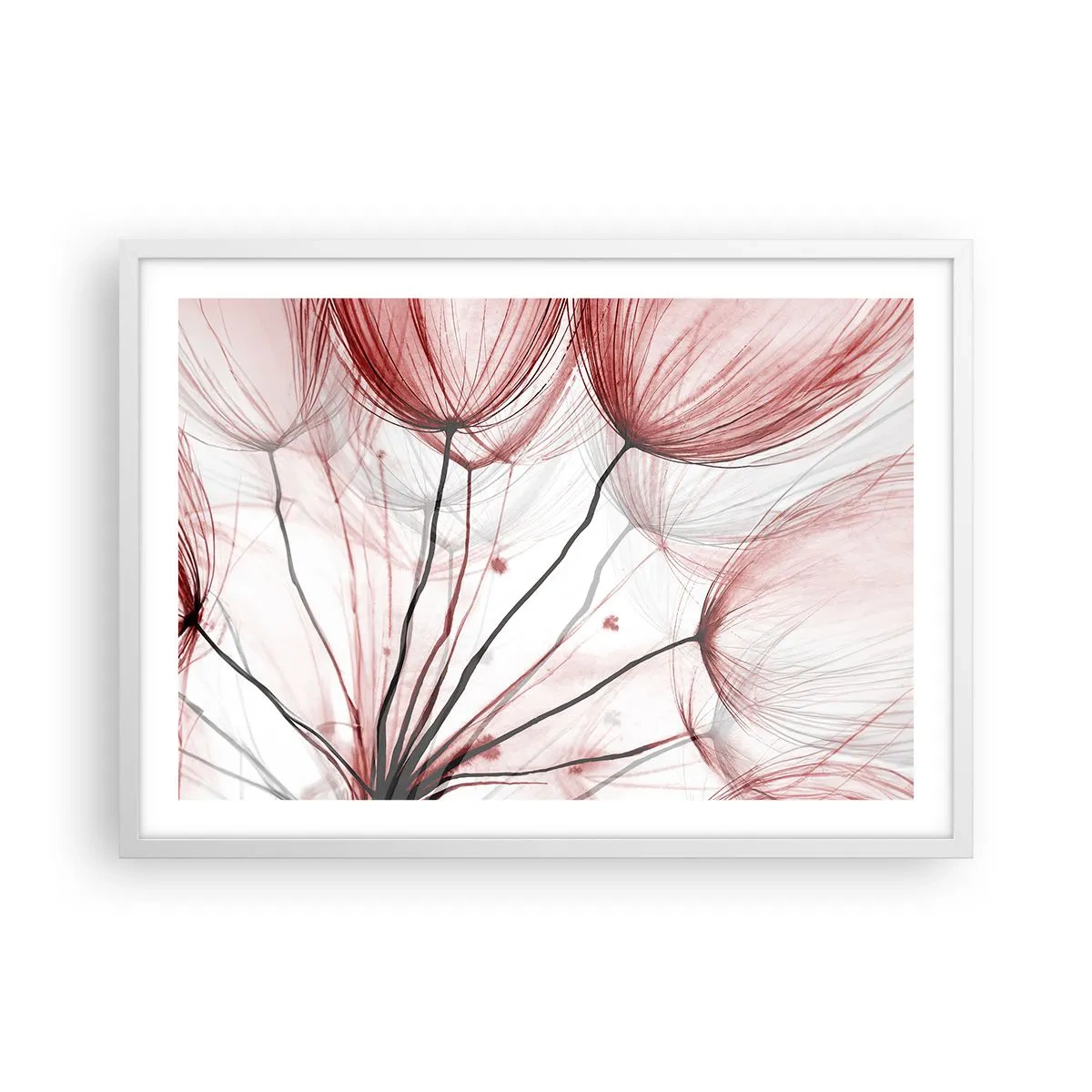 Plagát v bielom ráme - Pred odletom - 70x50 cm