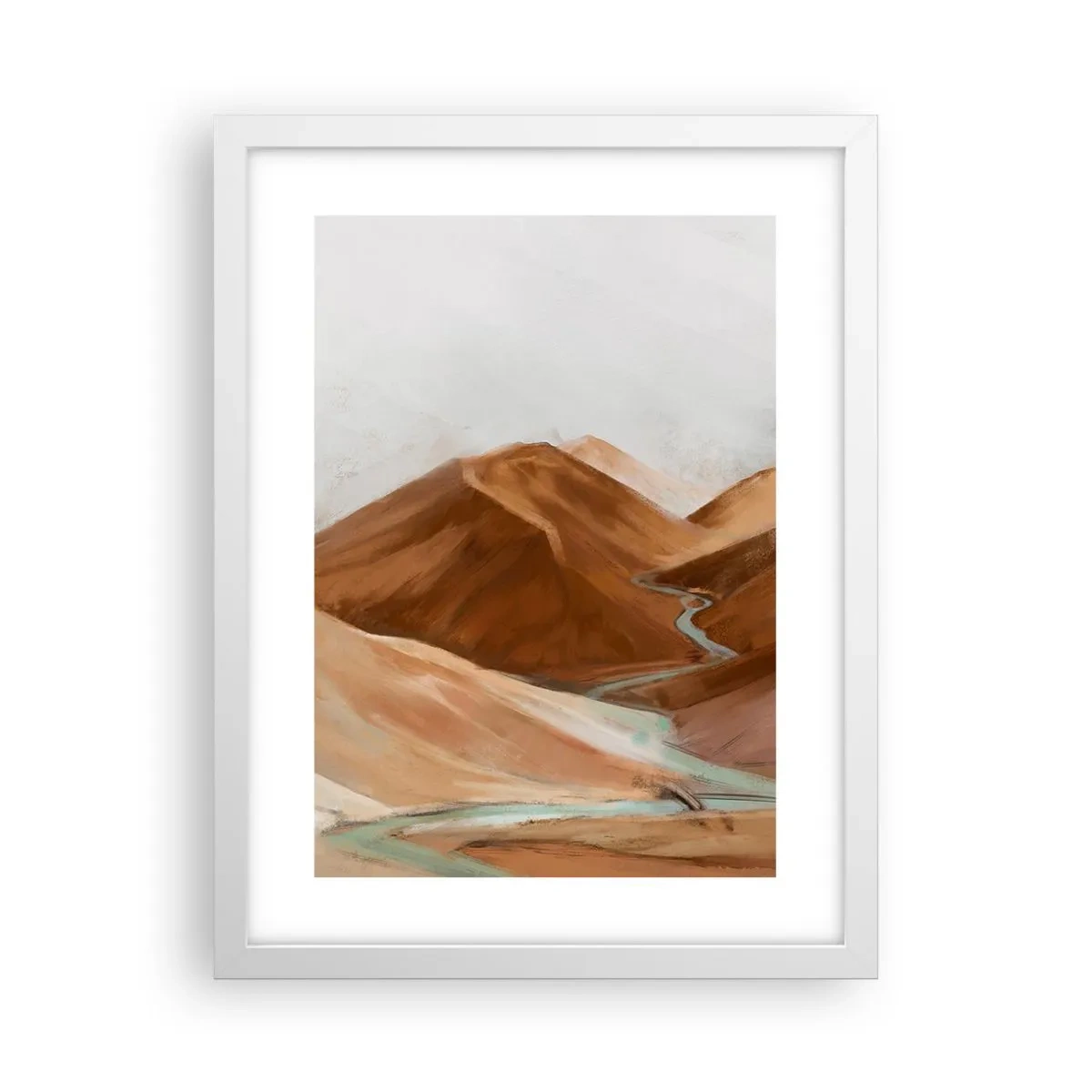 Plagát v bielom ráme - K prameňu - 30x40 cm