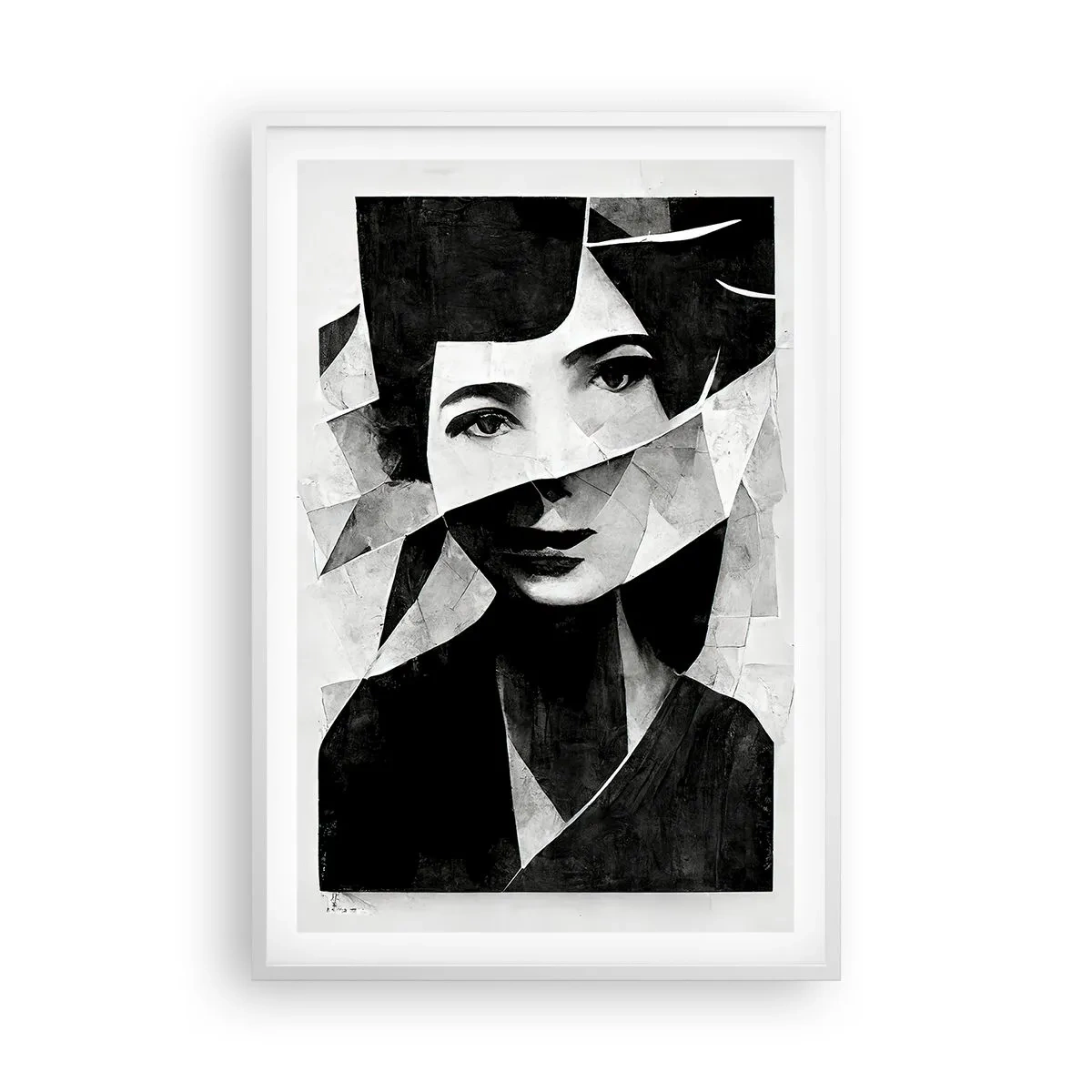 Plagát v bielom ráme - Niečo o tebe… - 61x91 cm