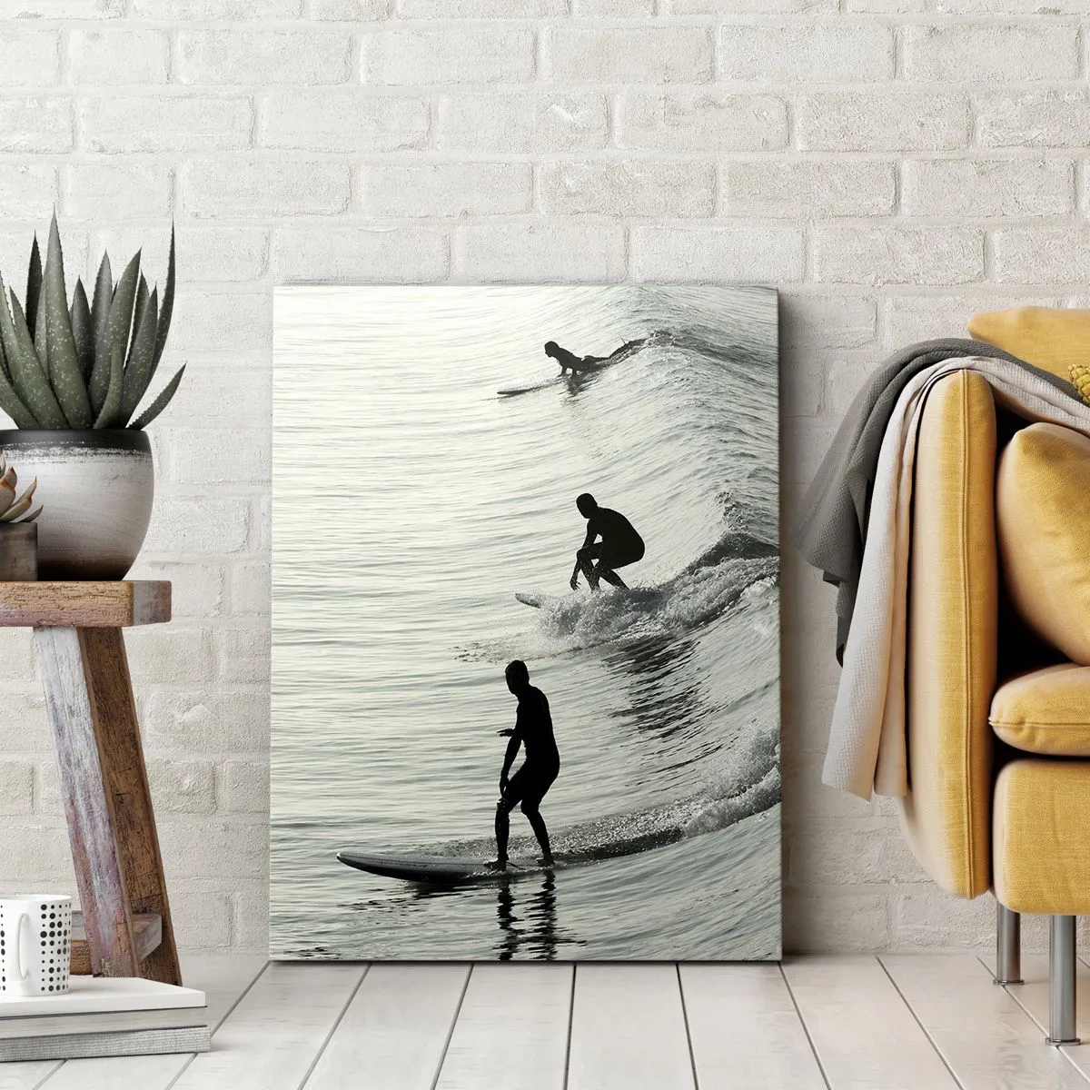 Obraz na plátne - Vlne v ústrety - 50x70 cm