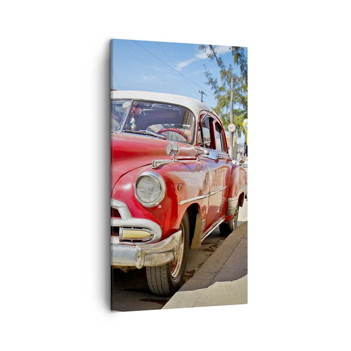 Obraz na plátne - Ešte len na Kube - 45x80 cm