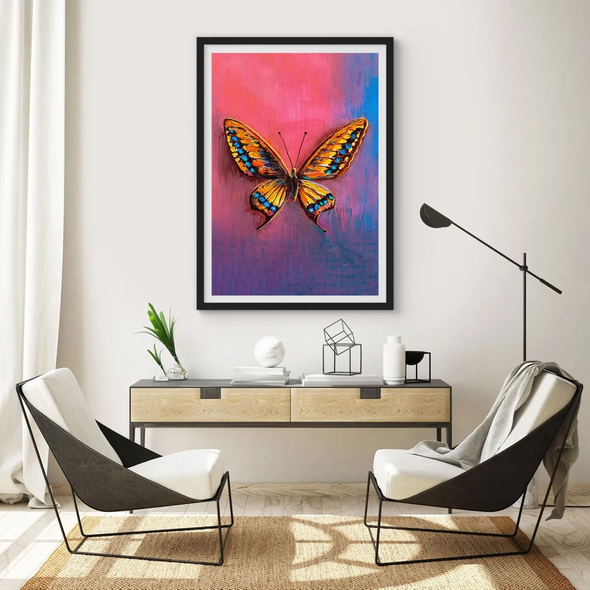 Plagát v čiernom ráme - Klenot prírody - 70x100 cm