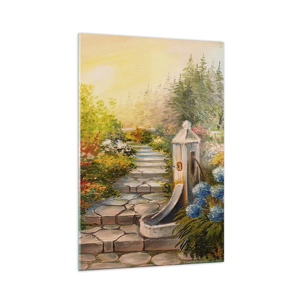 Obraz na skle - V plnom rozkvete - 70x100 cm