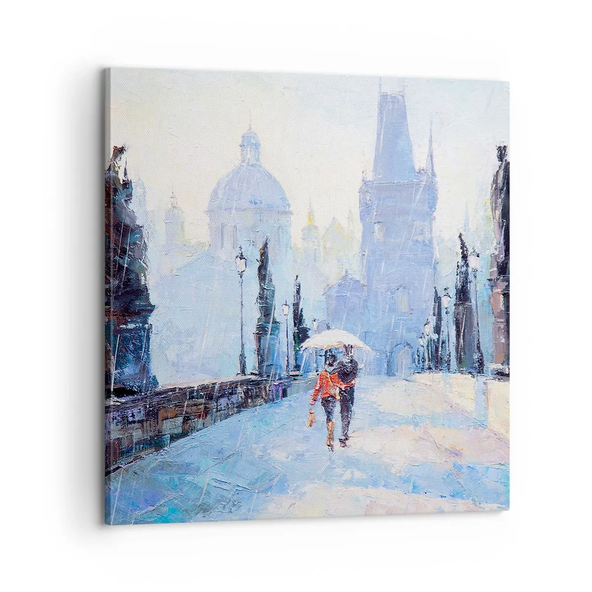 Obraz na plátne - Nás musel očariť dážď - 60x60 cm