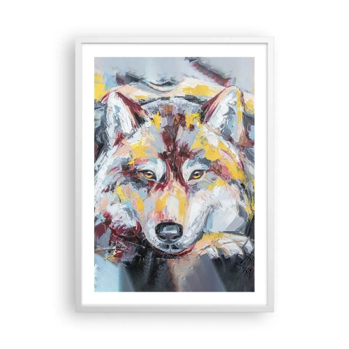 Plagát v bielom ráme - Pokoj medzi blízkymi - 50x70 cm