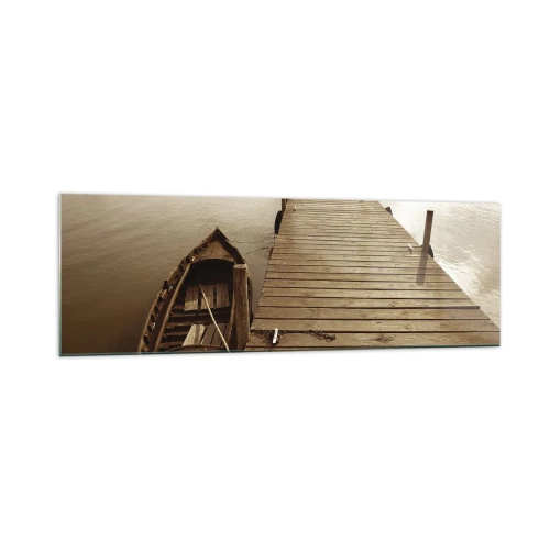 Obraz na skle - Veľký pokoj - 160x50 cm