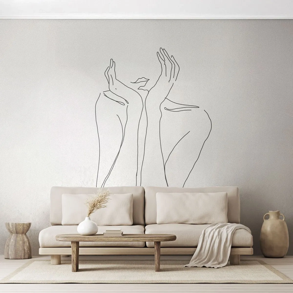 Fototapeta Premium Sand - O čom snívajú dievčatá - Žena, Grafika, Kus - 100x70 cm