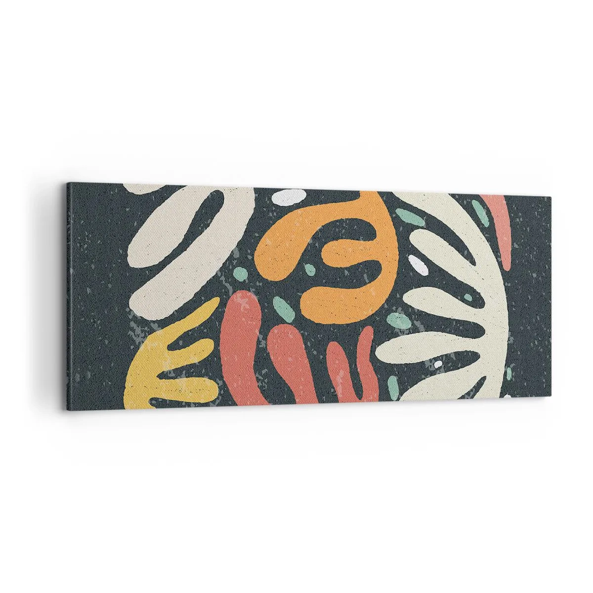 Obraz na plátne - Kompozícia – hneď ťa chytím - 100x40 cm