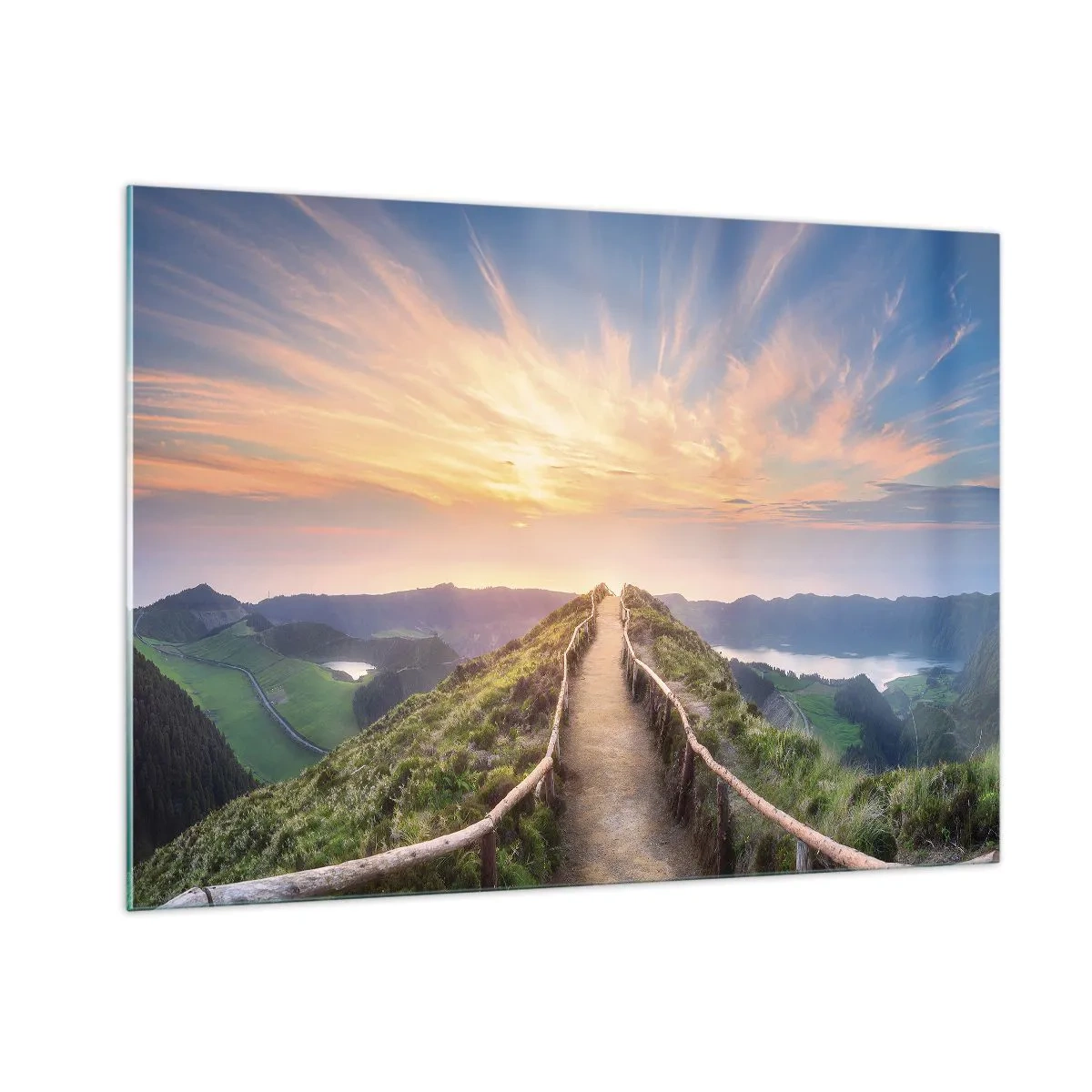 Obraz na skle - Blízko neba - 100x70 cm