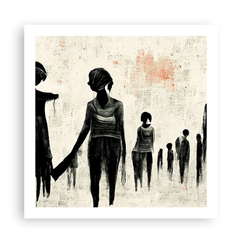 Plagát - Proti samote - 60x60 cm