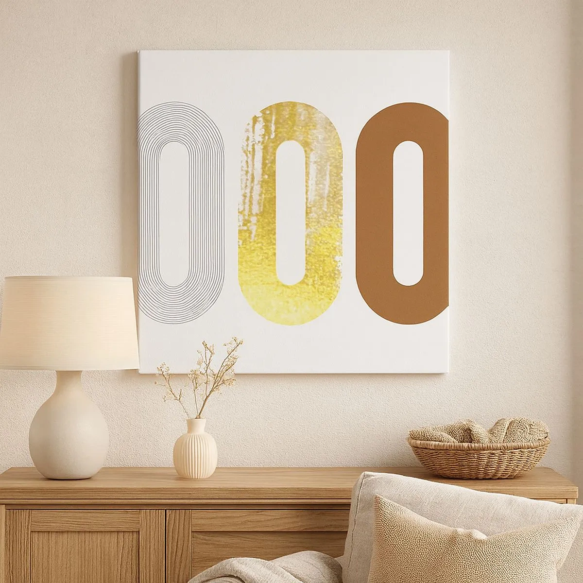 Obraz na plátne - Ooo! - 30x30 cm