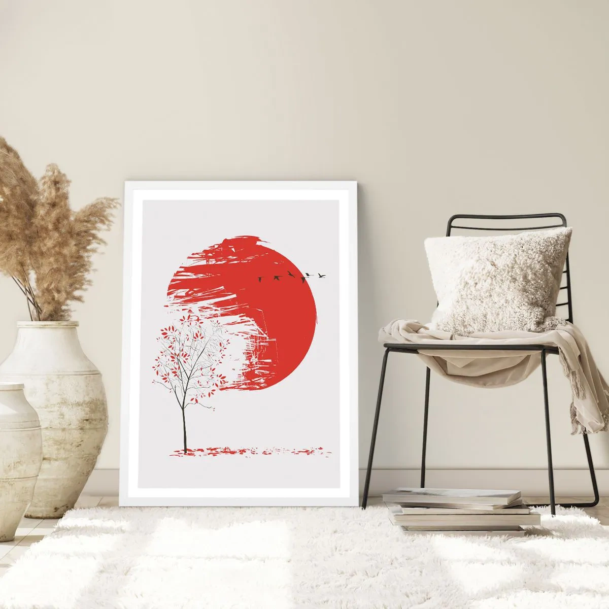 Plagát v bielom ráme - Poznáte túto krajinu? - 61x91 cm