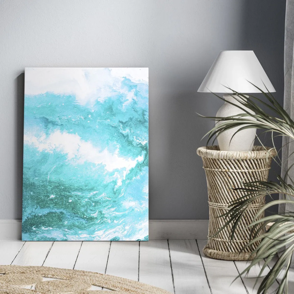 Obraz na plátne - V jadre živlu - 70x100 cm