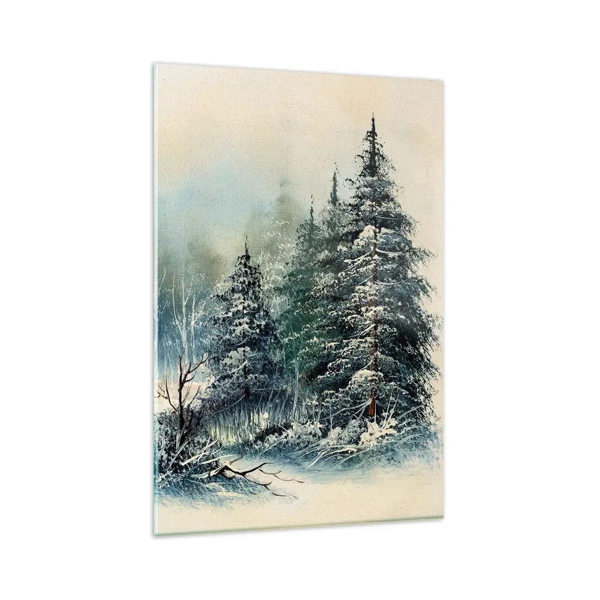 Obraz na skle - Pripravenie na Vianoce - 80x120 cm