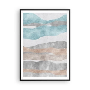 Plagát v čiernom ráme - Štúdia blízkosti - 70x100 cm