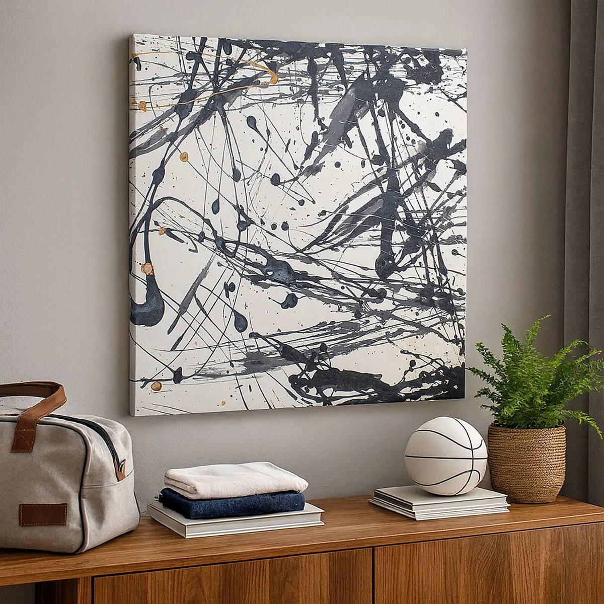 Obraz na plátne - So zmyslom alebo bez zmyslu? - 30x30 cm