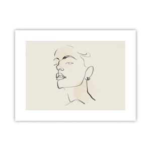 Plagát - Hrdý pohľad - 40x30 cm