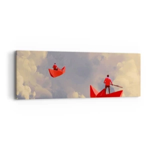 Obraz na plátne - Výprava rojkov - 90x30 cm