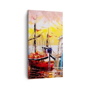 Obraz na plátne - Šťastný návrat - 45x80 cm