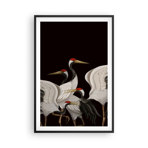 Plagát v čiernom ráme - Vtáčie záležitosti - 61x91 cm