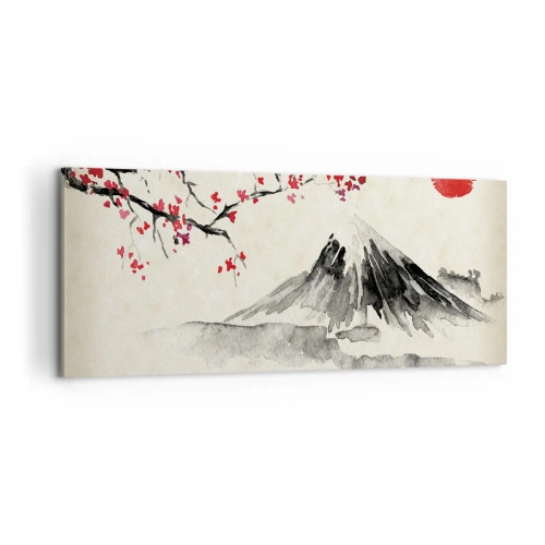 Obraz na plátne - Zamilujte sa do Japonska - 100x40 cm
