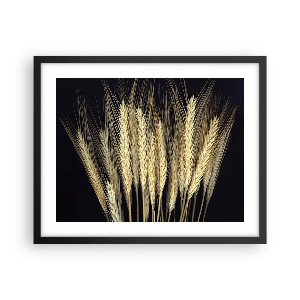 Plagát v čiernom ráme - Rustikálna mágia - 50x40 cm