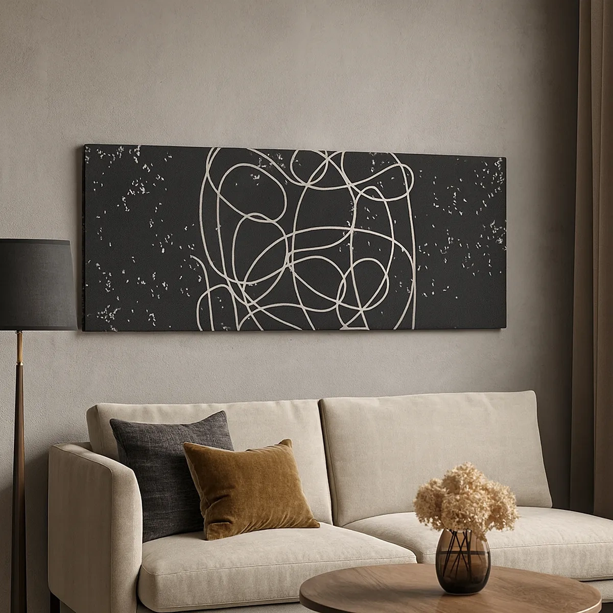 Obraz na plátne - Túlanie myslí - 30x30 cm