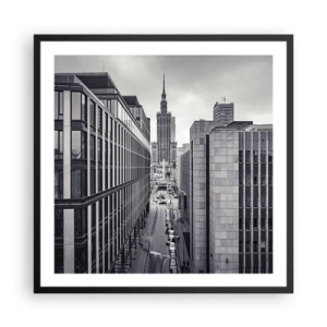 Plagát v čiernom ráme - Varšavské údolie - 60x60 cm