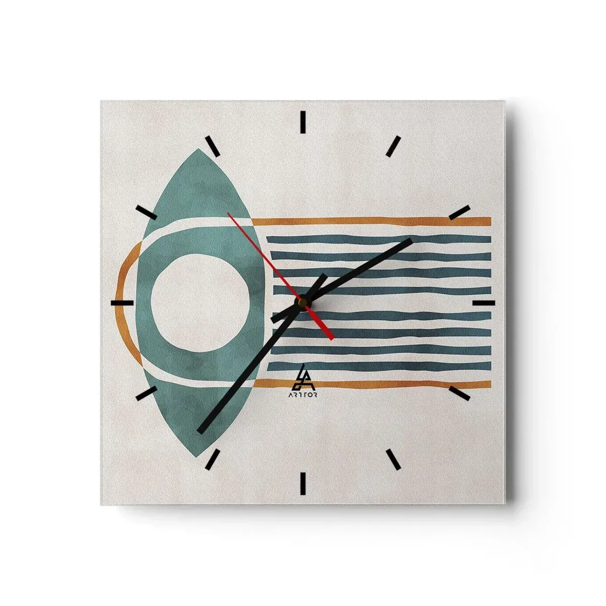 Nástenné hodiny - Znaky a rituály - 30x30 cm