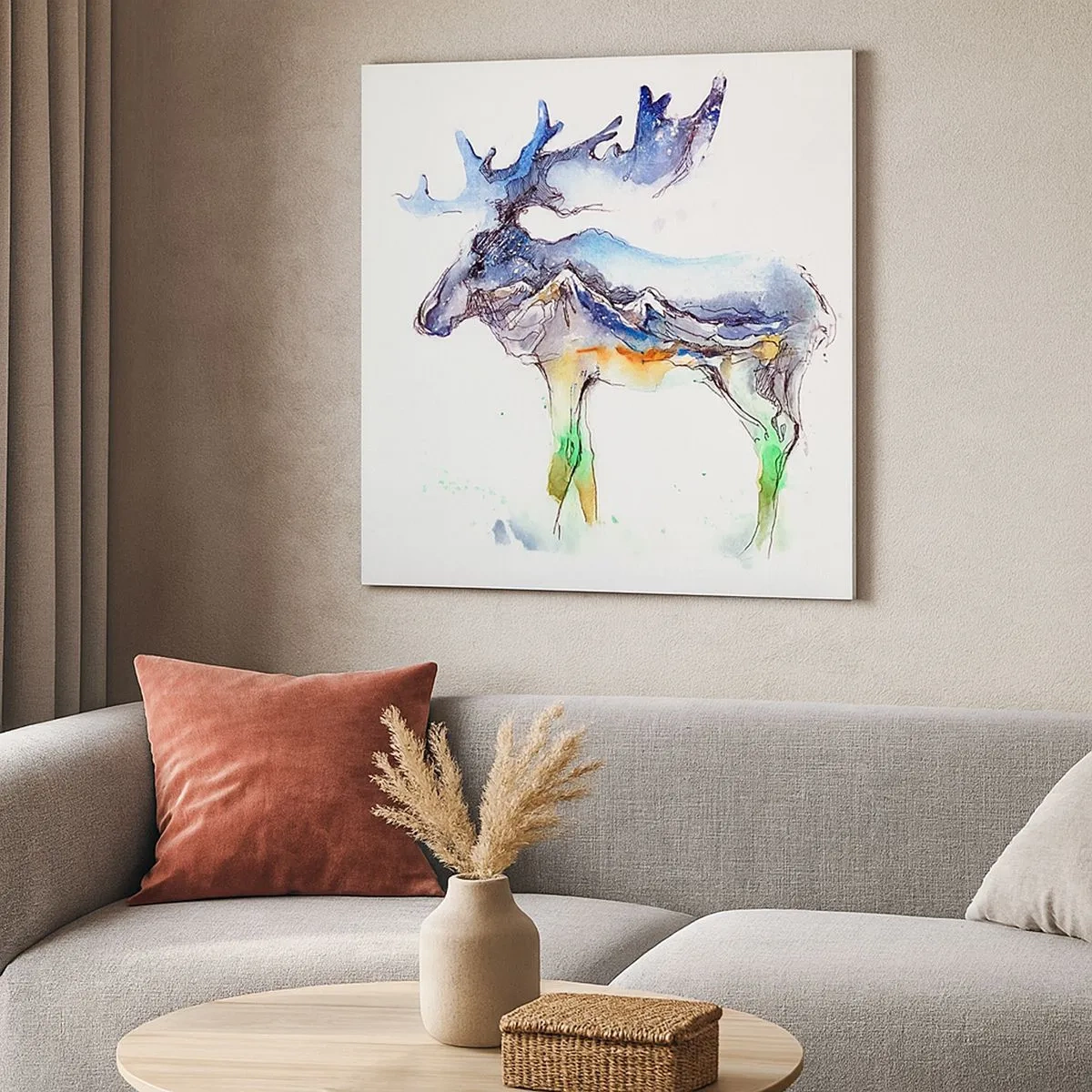 Obraz na plátne - Hrdina zimného príbehu - 30x30 cm