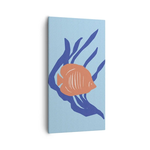 Obraz na plátne - Obyvateľka koralových vôd - 55x100 cm