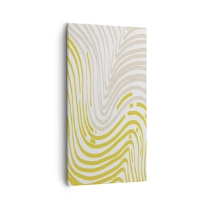 Obraz na plátne - Kompozícia s miernym ohybom - 55x100 cm