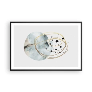 Plagát v čiernom ráme - V objatí priestoru - 91x61 cm