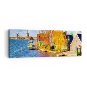 Obraz na plátne - Od storočí bez zmien - 90x30 cm