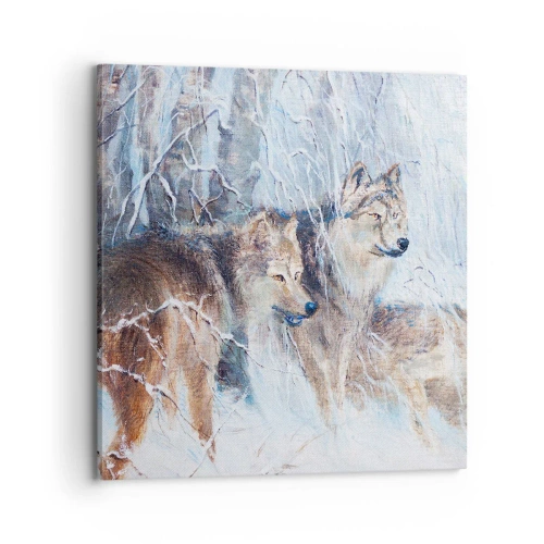 Obraz na plátne - Pozor! Prichádza… - 70x70 cm