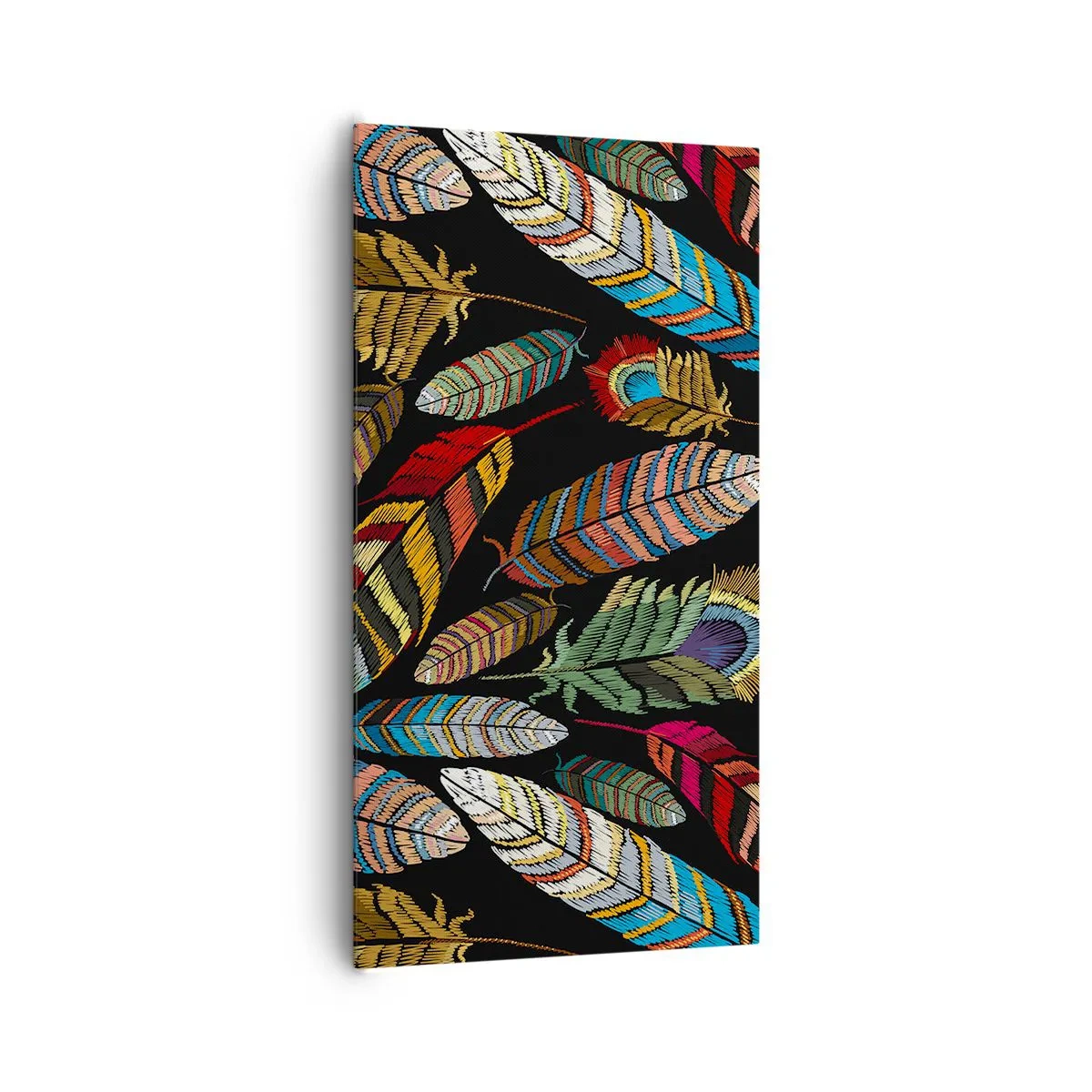 Obraz na plátne - Vtáčí karneval - 65x120 cm