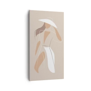 Obraz na plátne - Móda je zábava - 55x100 cm