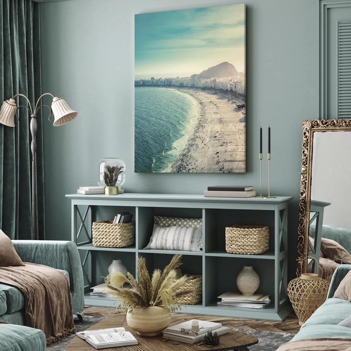 Obraz na plátne - Večná dovolenka v Riu - 55x100 cm