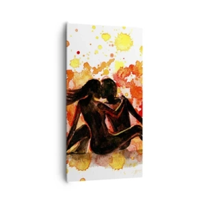 Obraz na plátne - A bolo svetlo - 65x120 cm