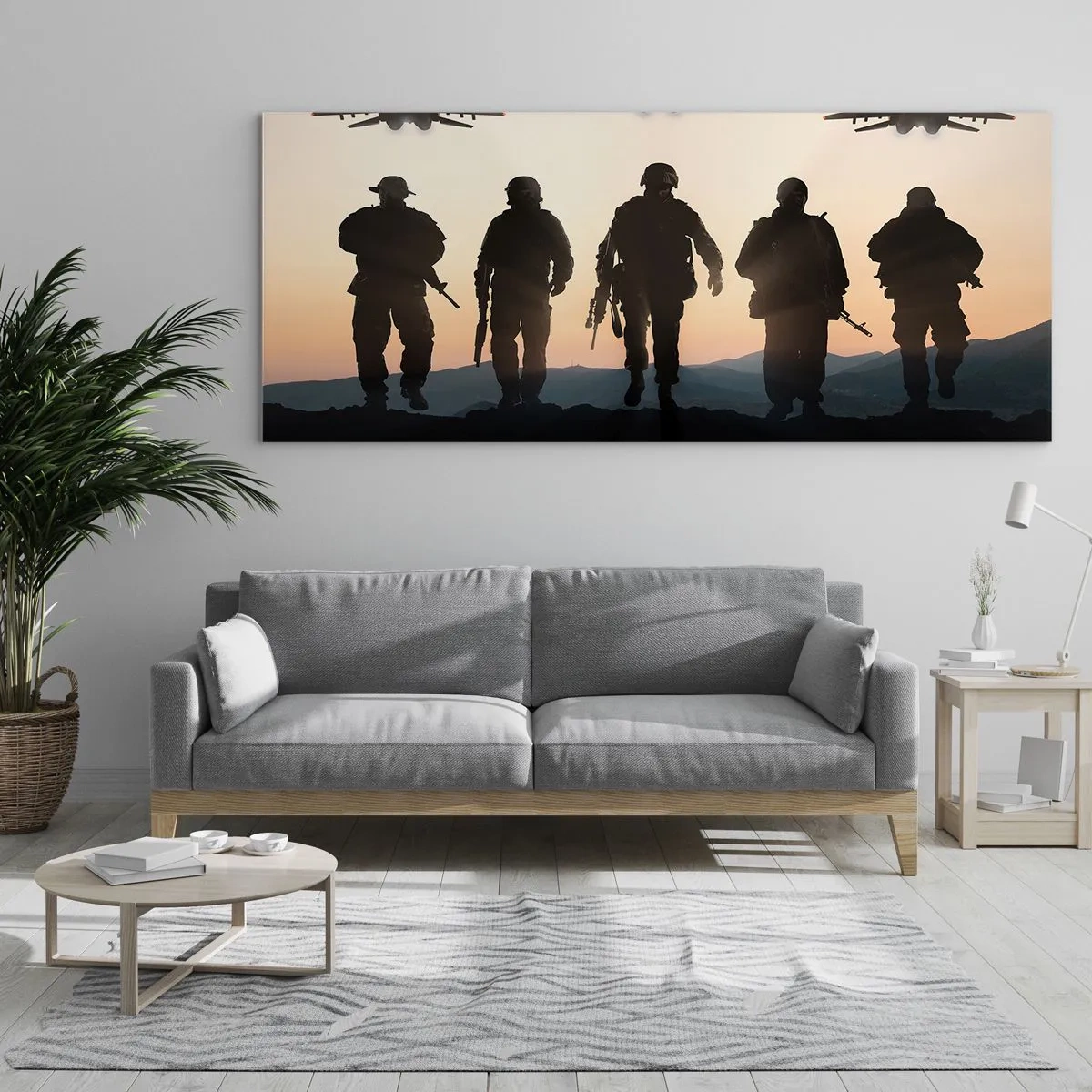 Obraz na skle - Vitaj v našom svete - 90x30 cm