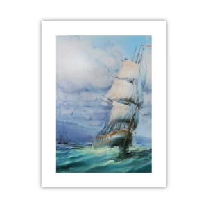 Plagát - Šťastnú cestu - 30x40 cm